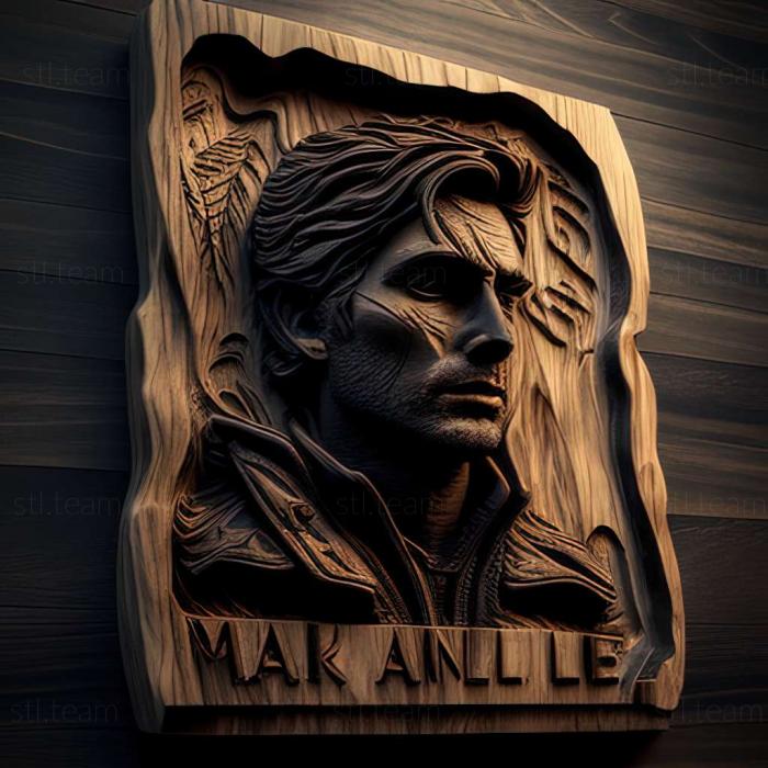 3D model Alan Wake game (STL)